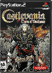 Castlevania Curse of Darkness PAL Playstation 2  box art